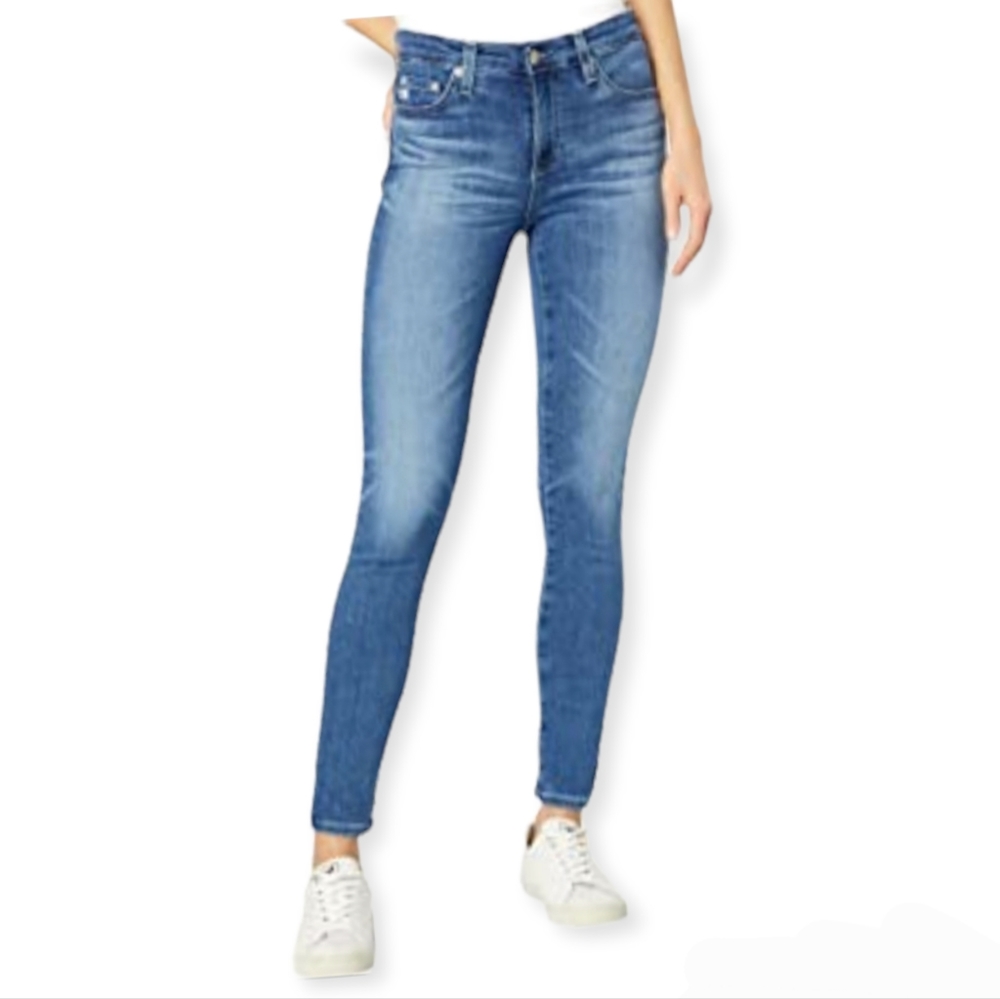 Adriano Goldschmied the Premiere Skinny Straight Medium Wash Jean, EUC, size 26